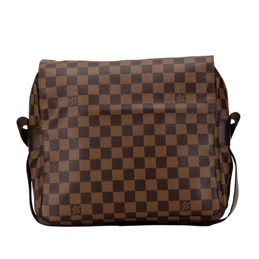 Louis Vuitton Naviglio Brown Canvas Bag