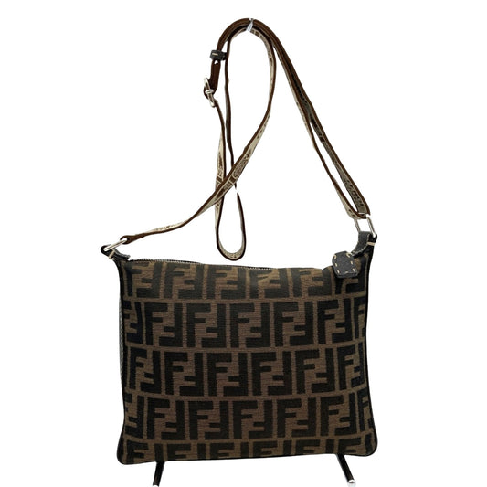 Fendi Selleria Brown Canvas Bag