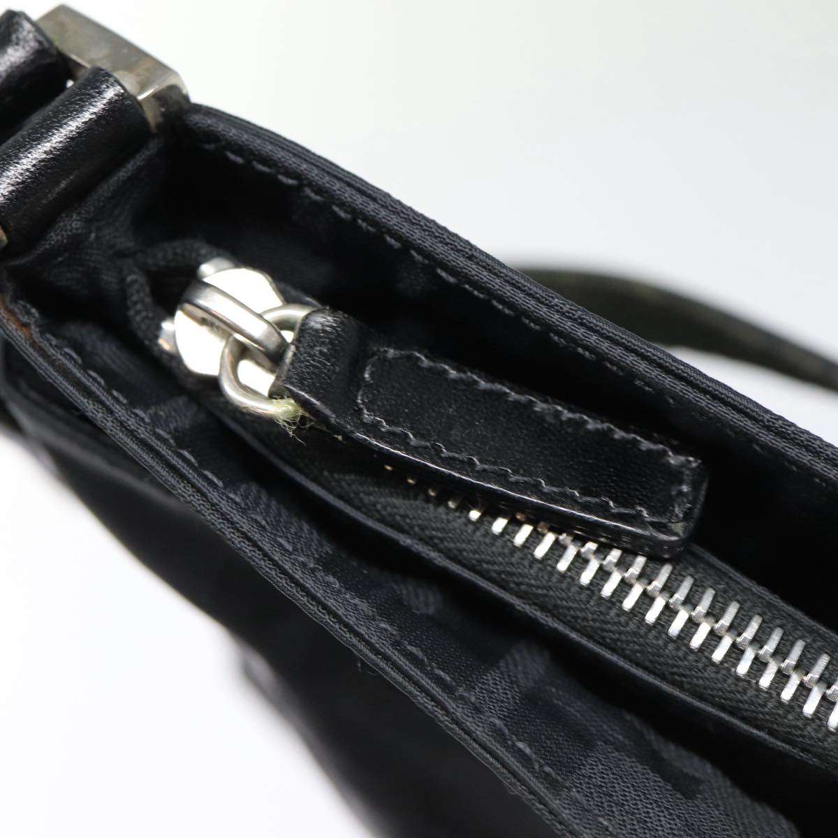 Fendi Zucca Black Canvas Bag