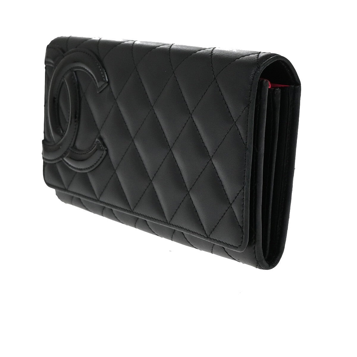 Chanel Cambon Black Leather Accessories