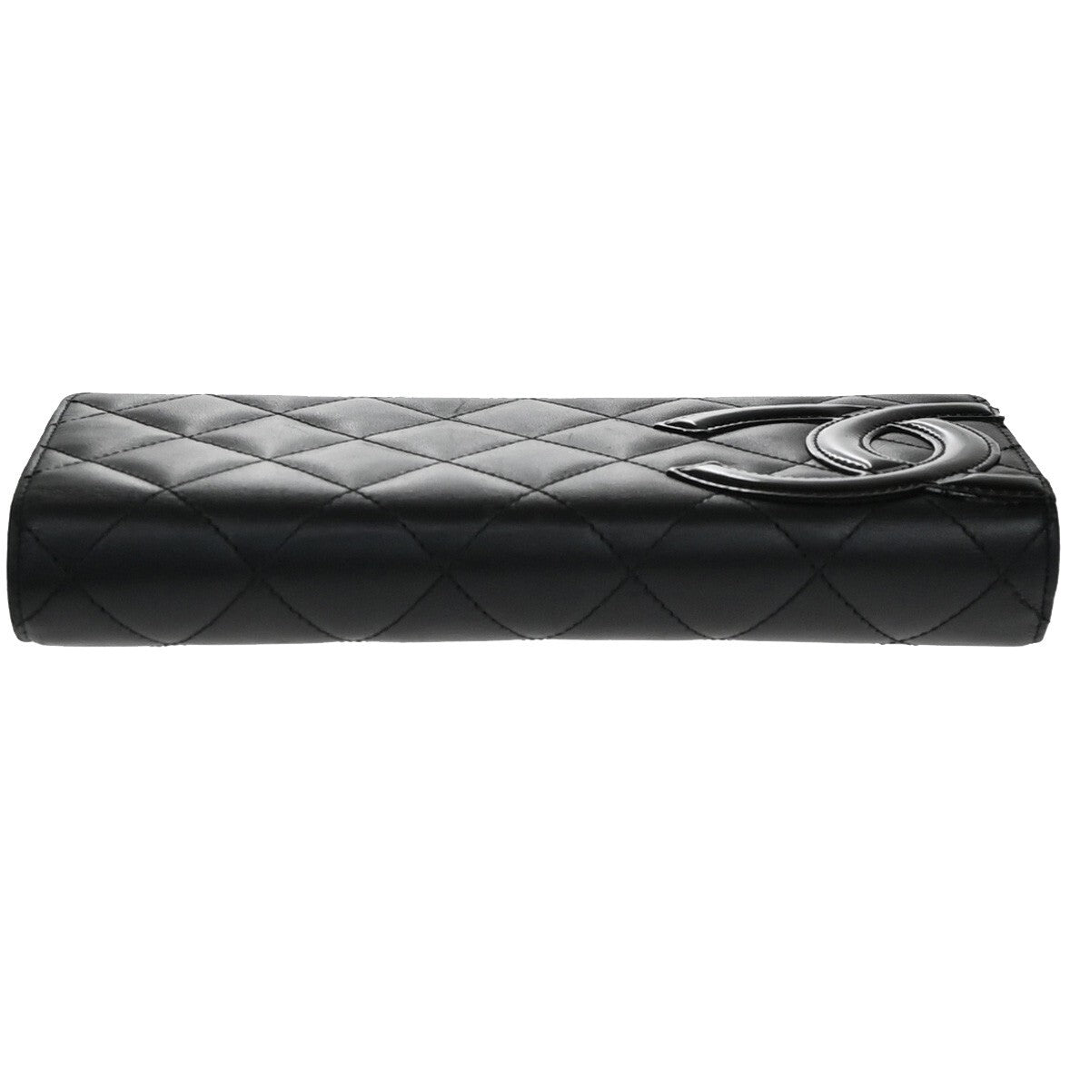 Chanel Cambon Black Leather Accessories