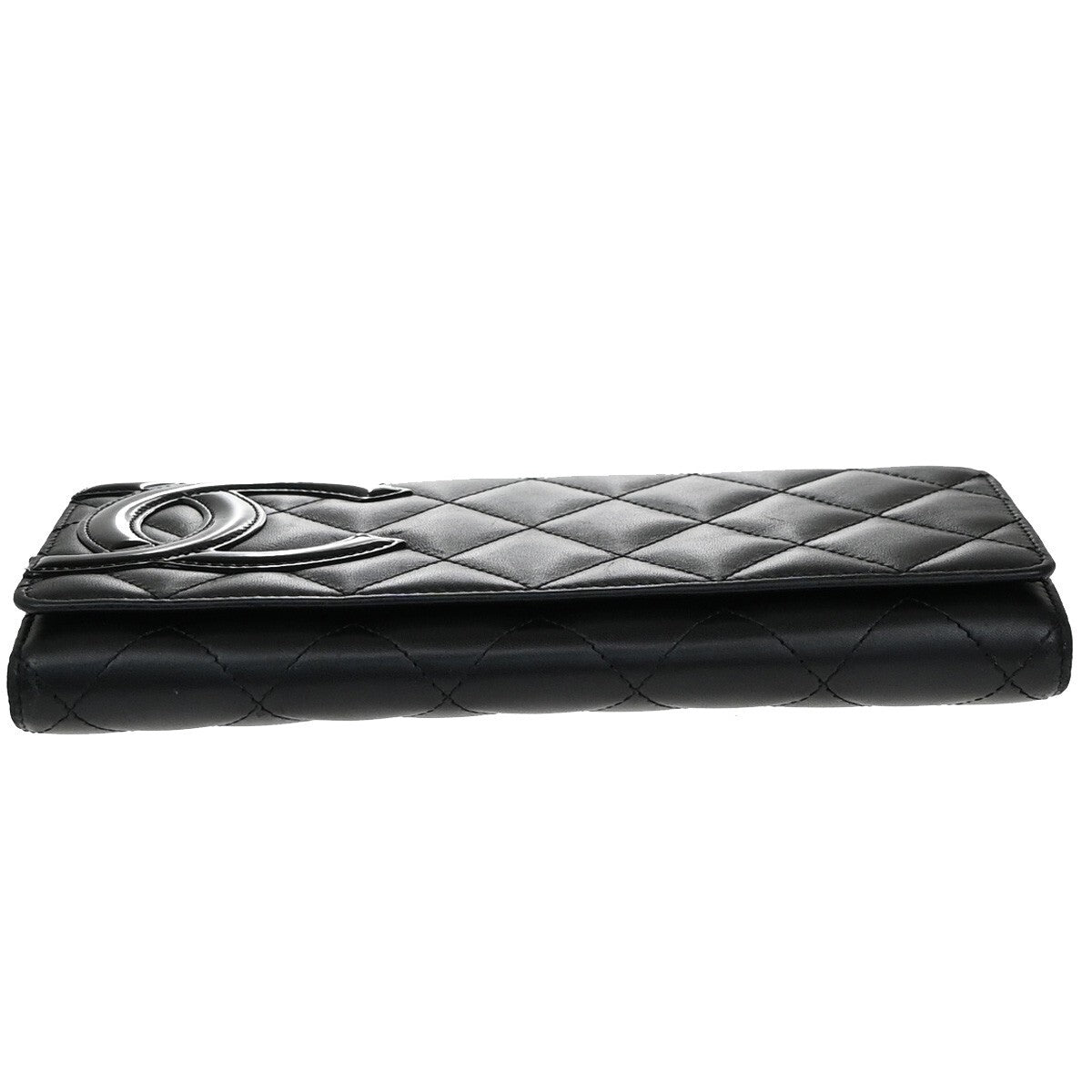 Chanel Cambon Black Leather Accessories
