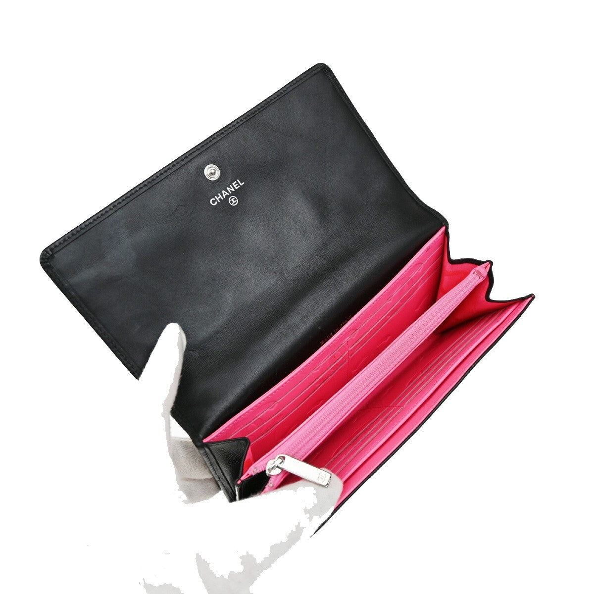 Chanel Cambon Black Leather Accessories
