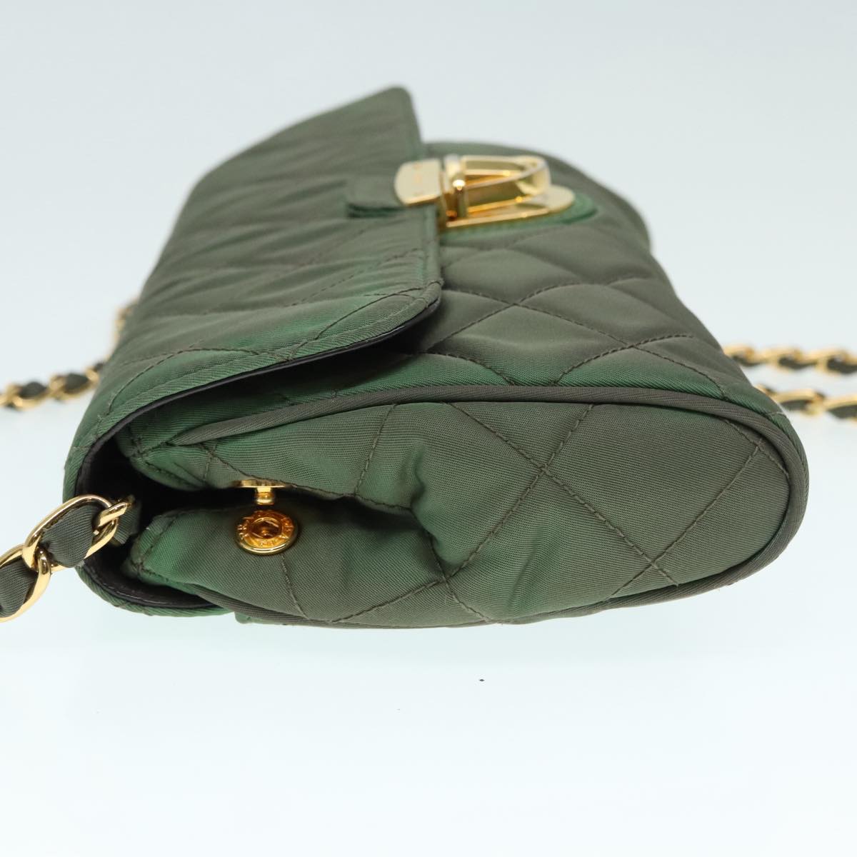 Prada Re-Nylon Khaki Synthetic Bag