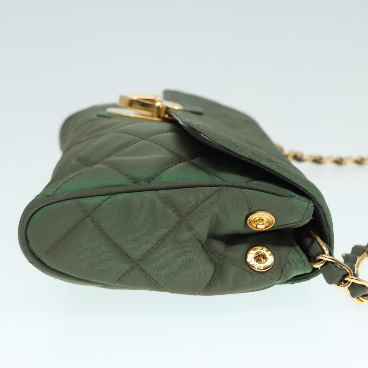 Prada Re-Nylon Khaki Synthetic Bag