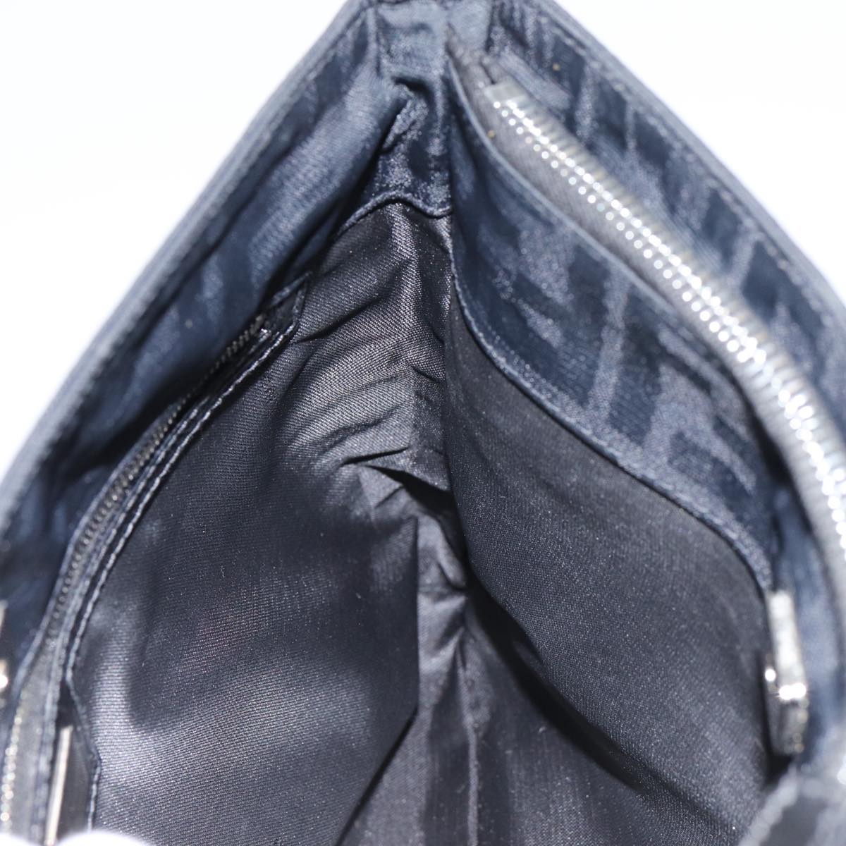 Fendi Zucca Black Canvas Bag
