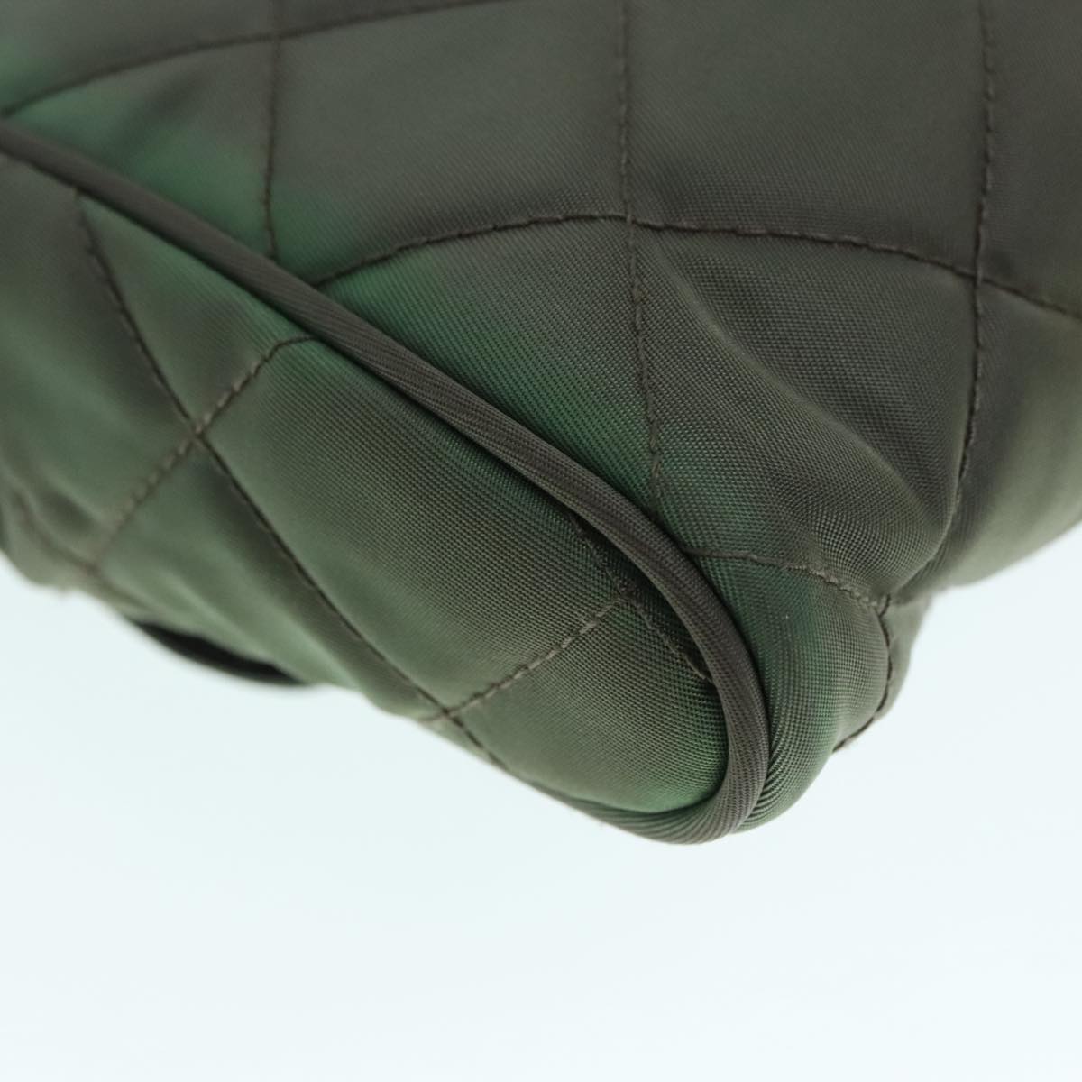 Prada Re-Nylon Khaki Synthetic Bag