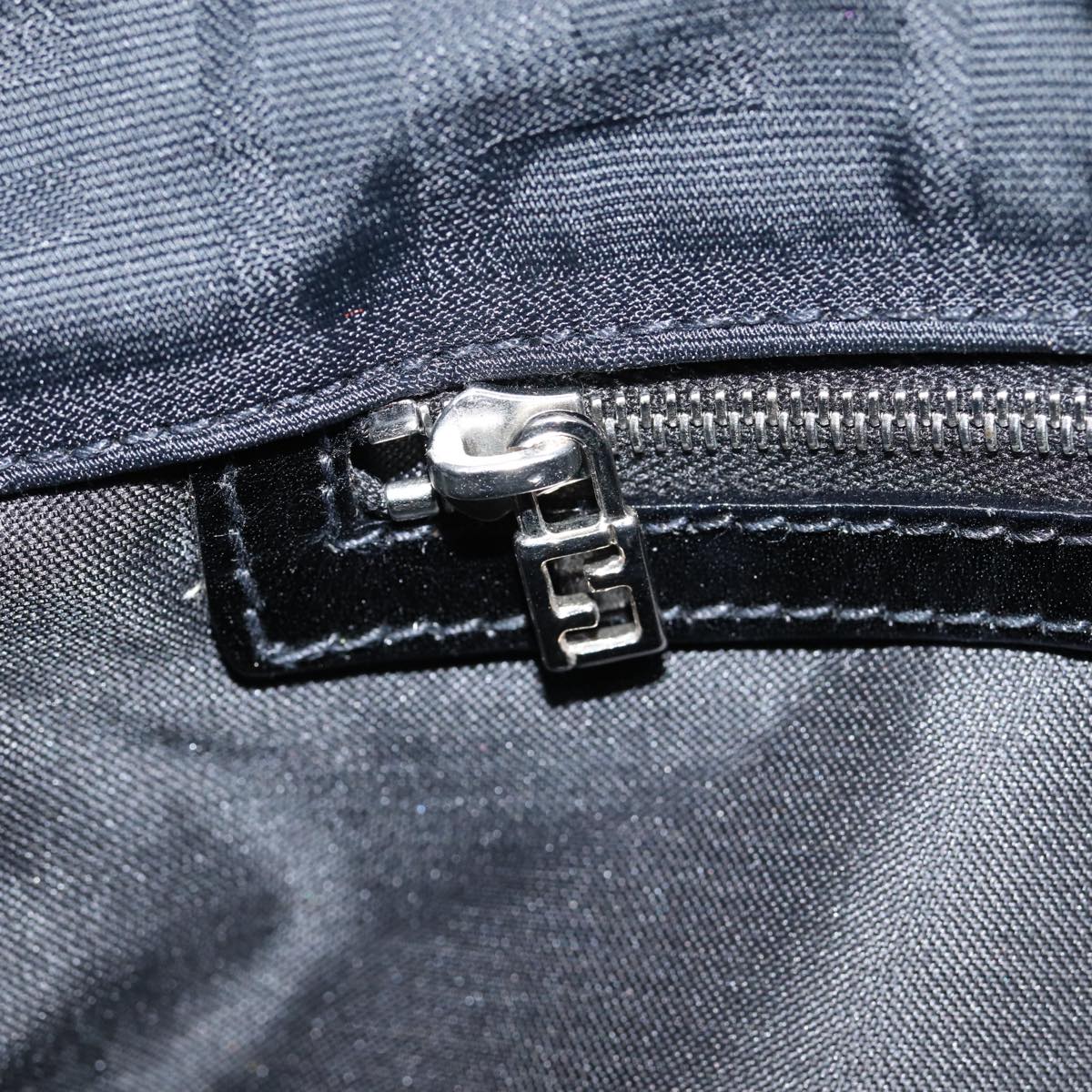 Fendi Zucca Black Canvas Bag