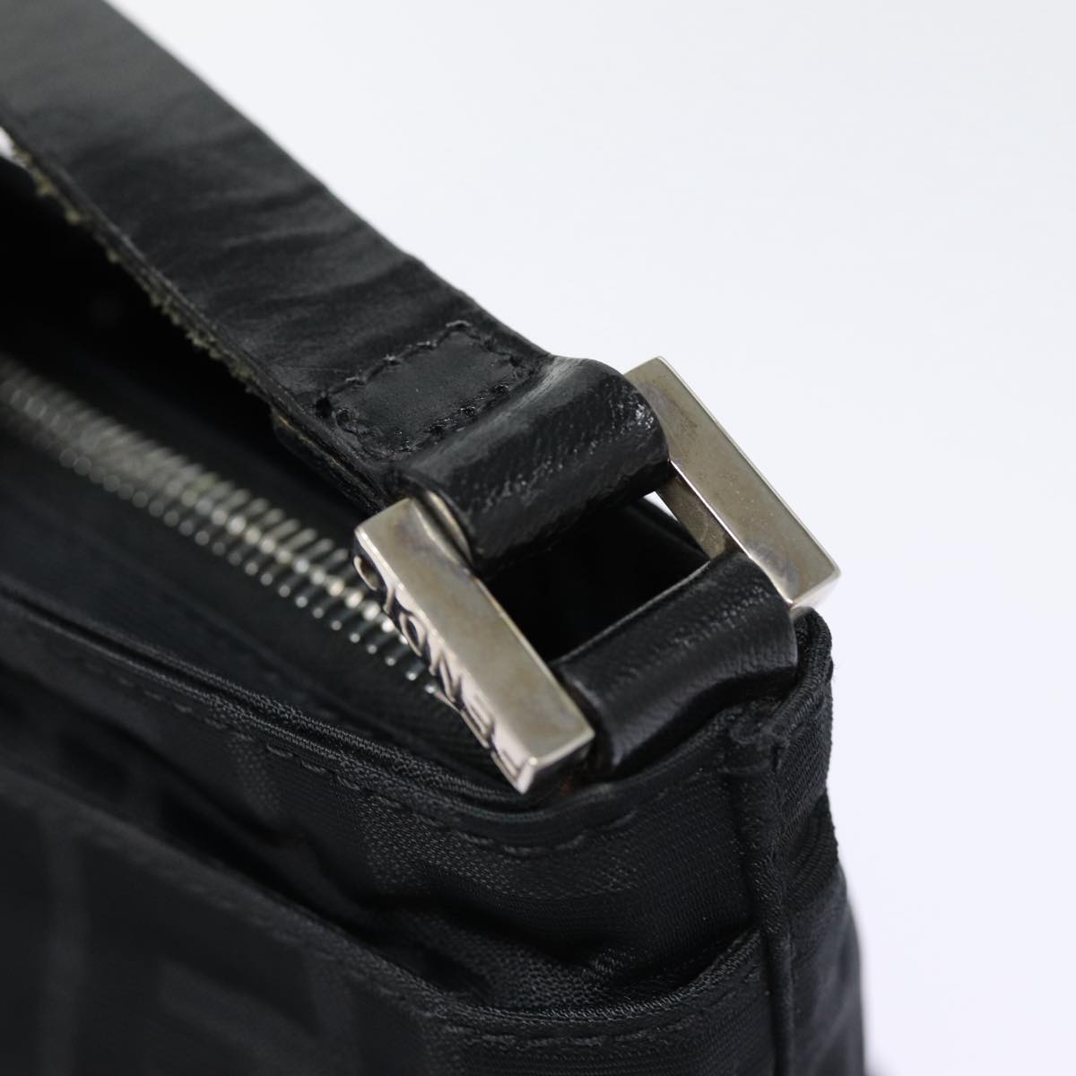 Fendi Zucca Black Canvas Bag