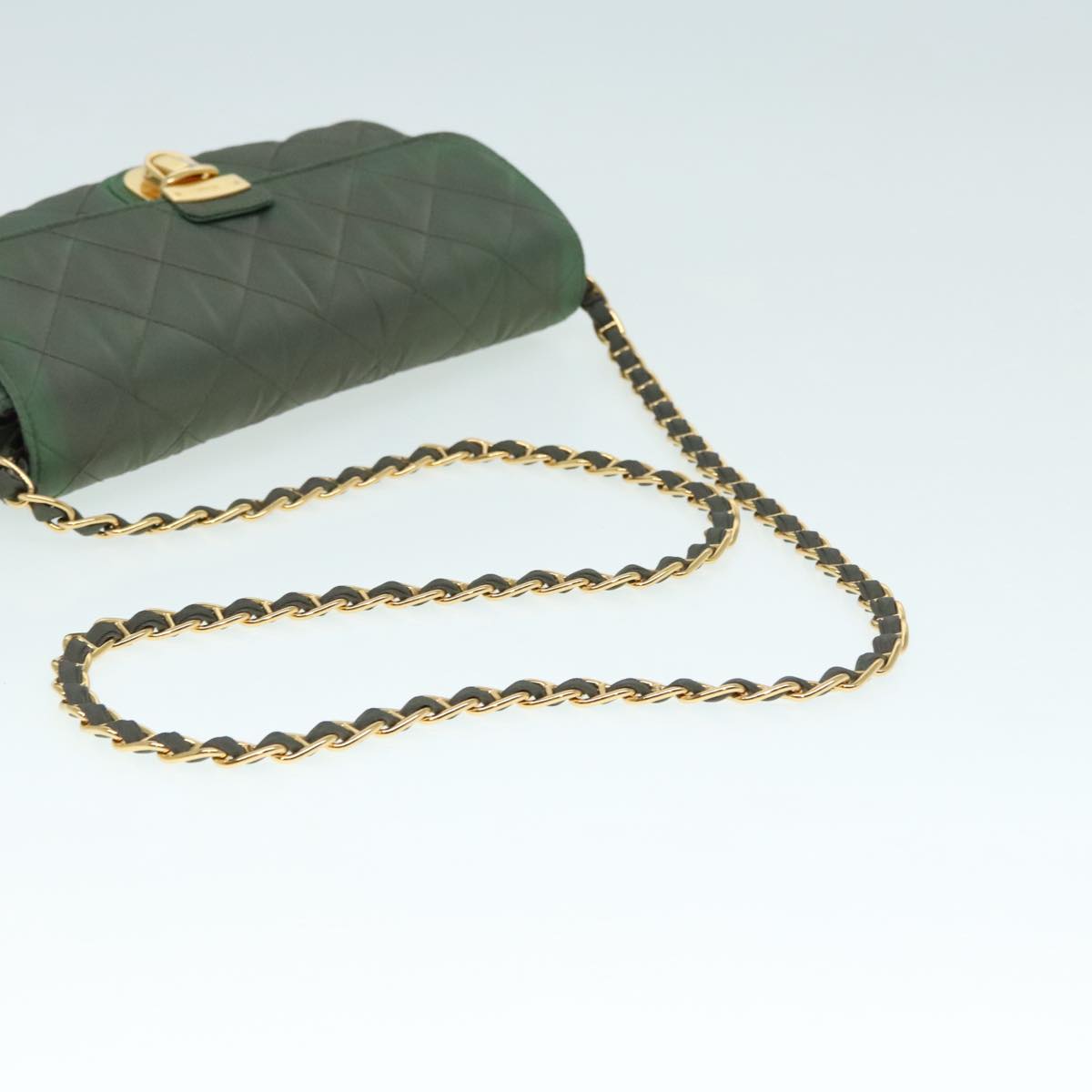 Prada Re-Nylon Khaki Synthetic Bag