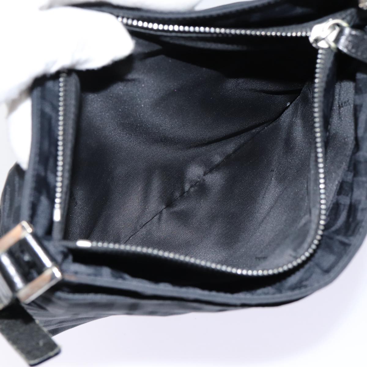 Fendi Zucca Black Canvas Bag