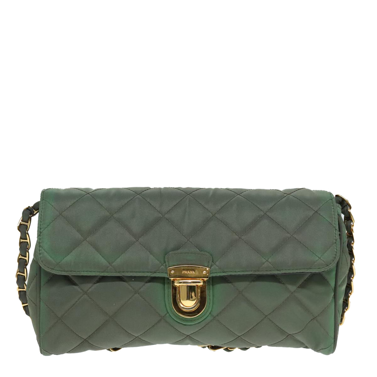 Prada Re-Nylon Khaki Synthetic Bag