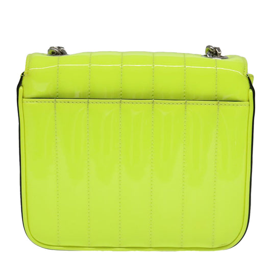 Saint Laurent Vicky Green Patent Leather Bag