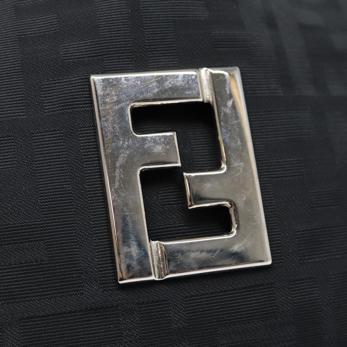 Fendi Zucca Black Canvas Bag
