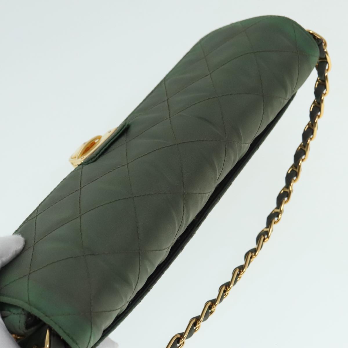 Prada Re-Nylon Khaki Synthetic Bag