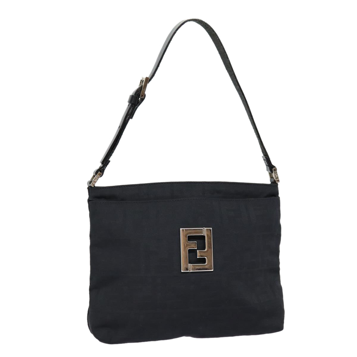 Fendi Zucca Black Canvas Bag