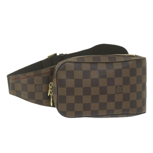 Louis Vuitton Geronimos Brown Canvas Bag