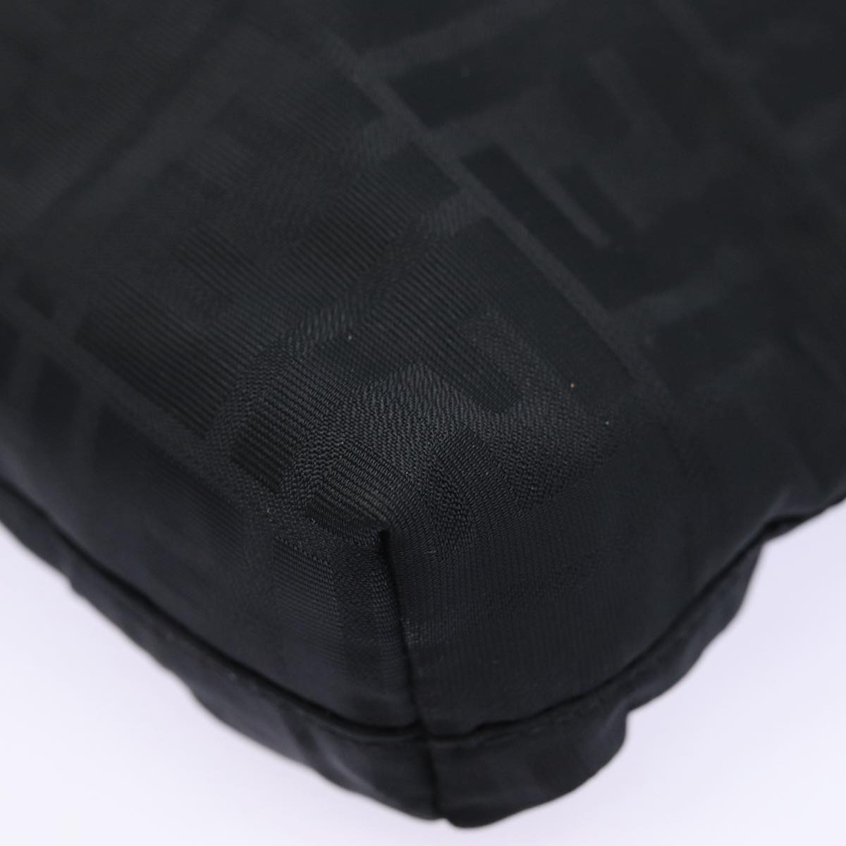 Fendi Zucca Black Canvas Bag