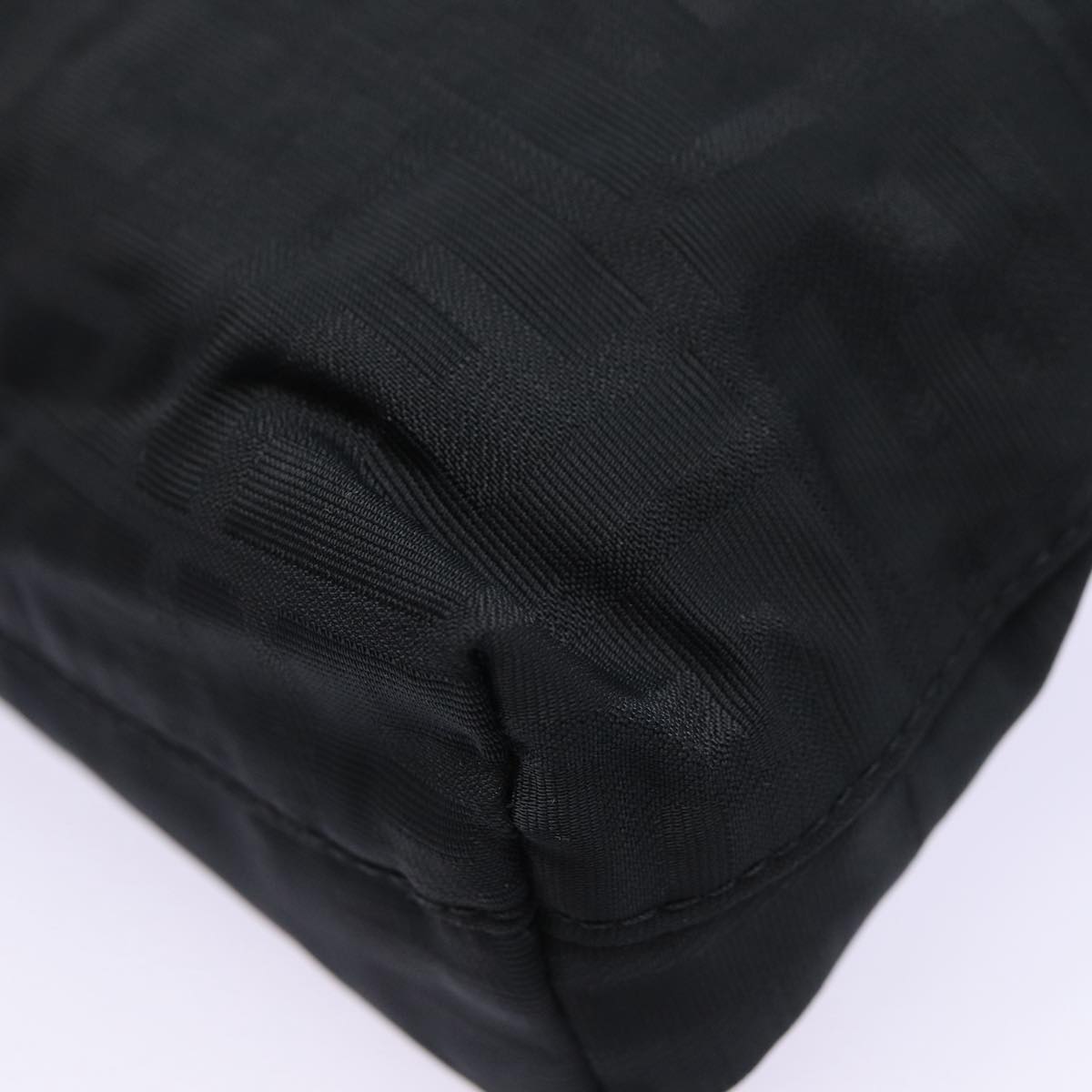 Fendi Zucca Black Canvas Bag