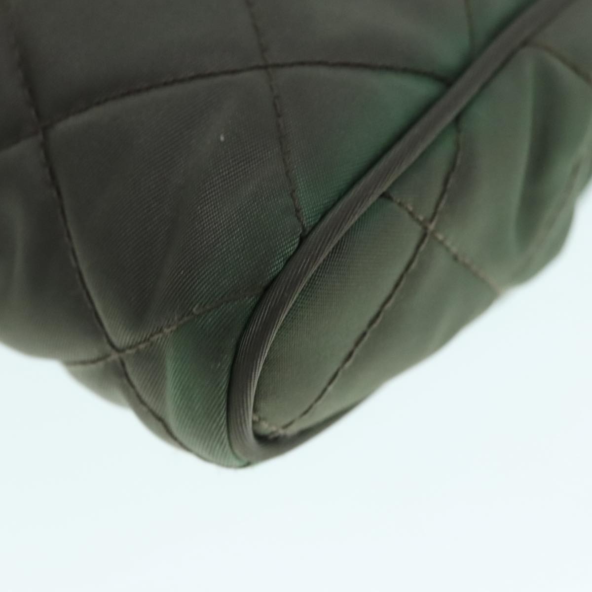 Prada Re-Nylon Khaki Synthetic Bag