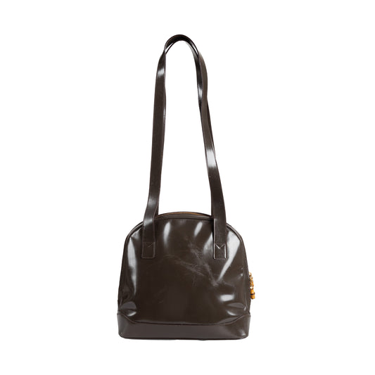 Gucci Vintage Patent Leather Shoulder Bag - '00s