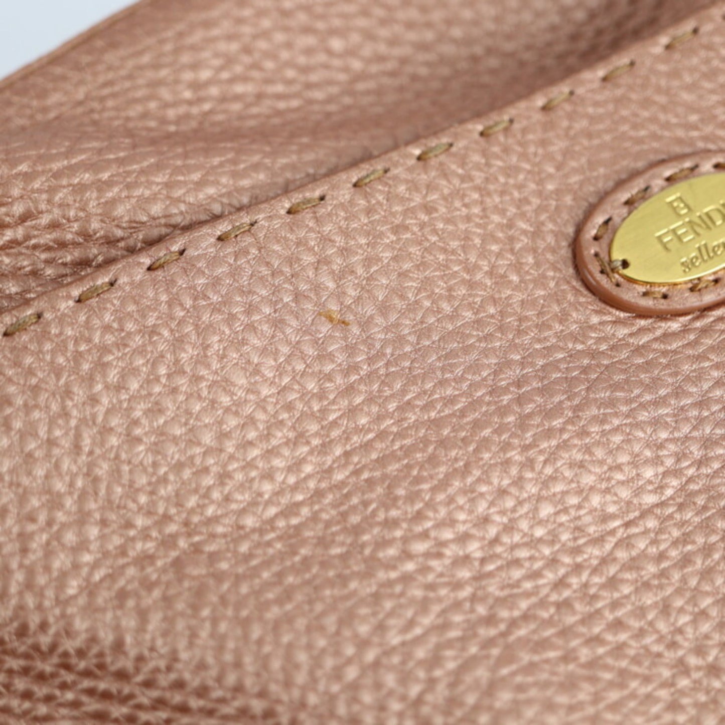 Fendi Selleria Pink Leather Bag