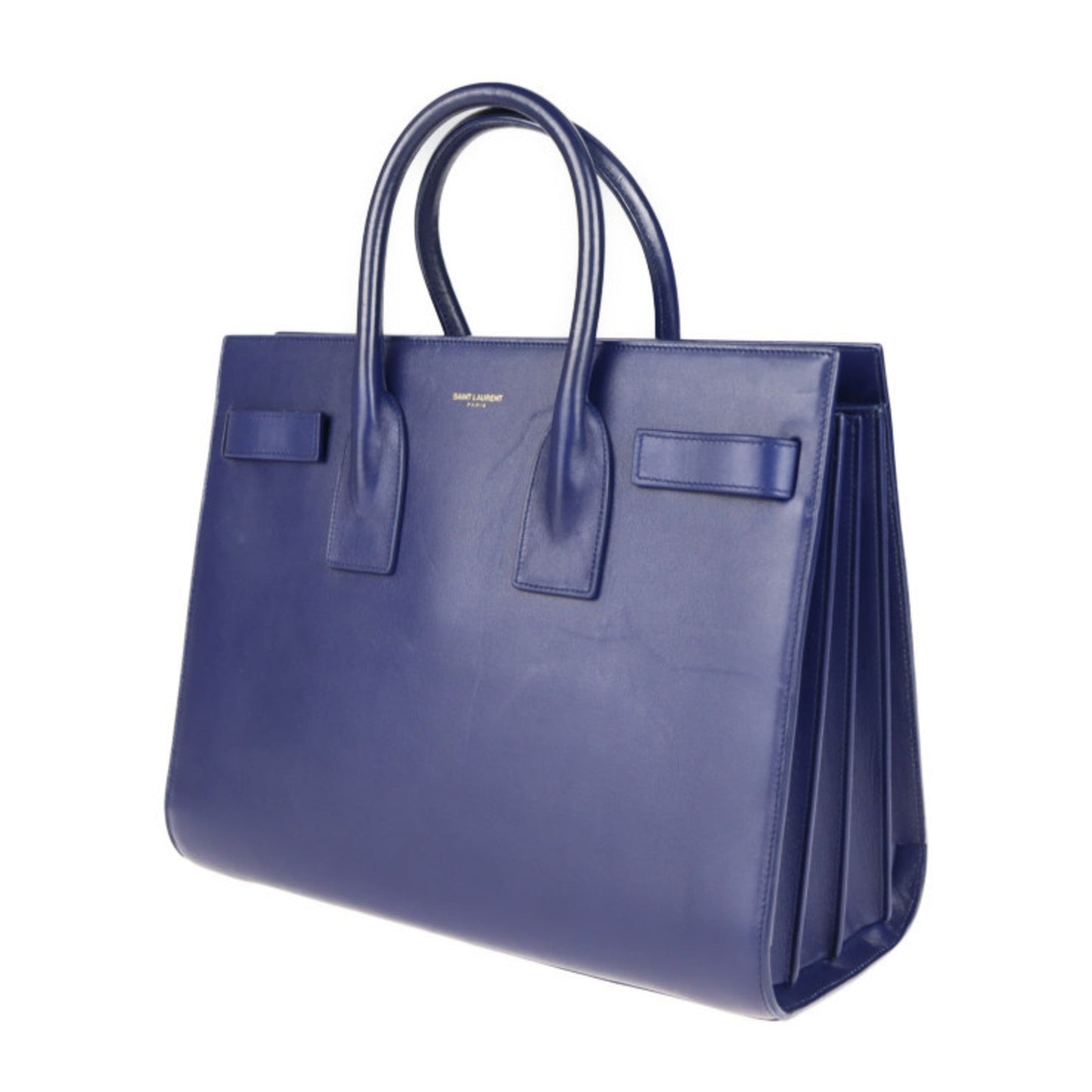 Saint Laurent Blue Leather Bag