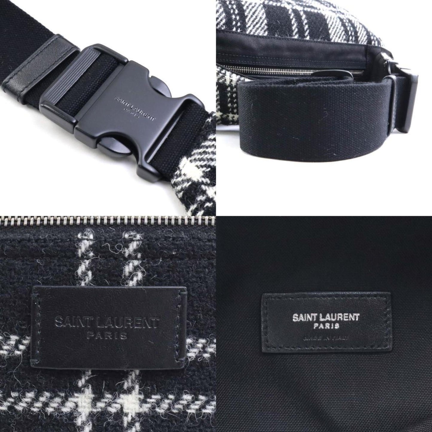 Saint Laurent Multicolour Wool Bag