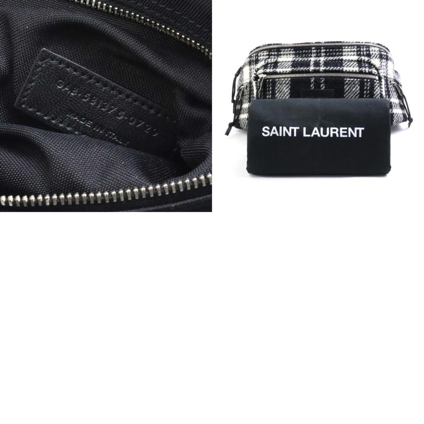 Saint Laurent Multicolour Wool Bag
