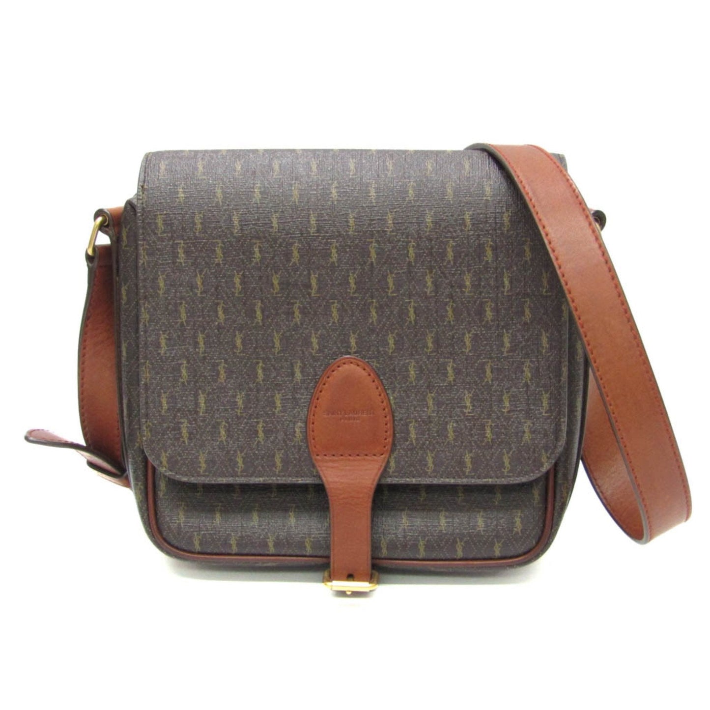 Saint Laurent Brown Leather Bag