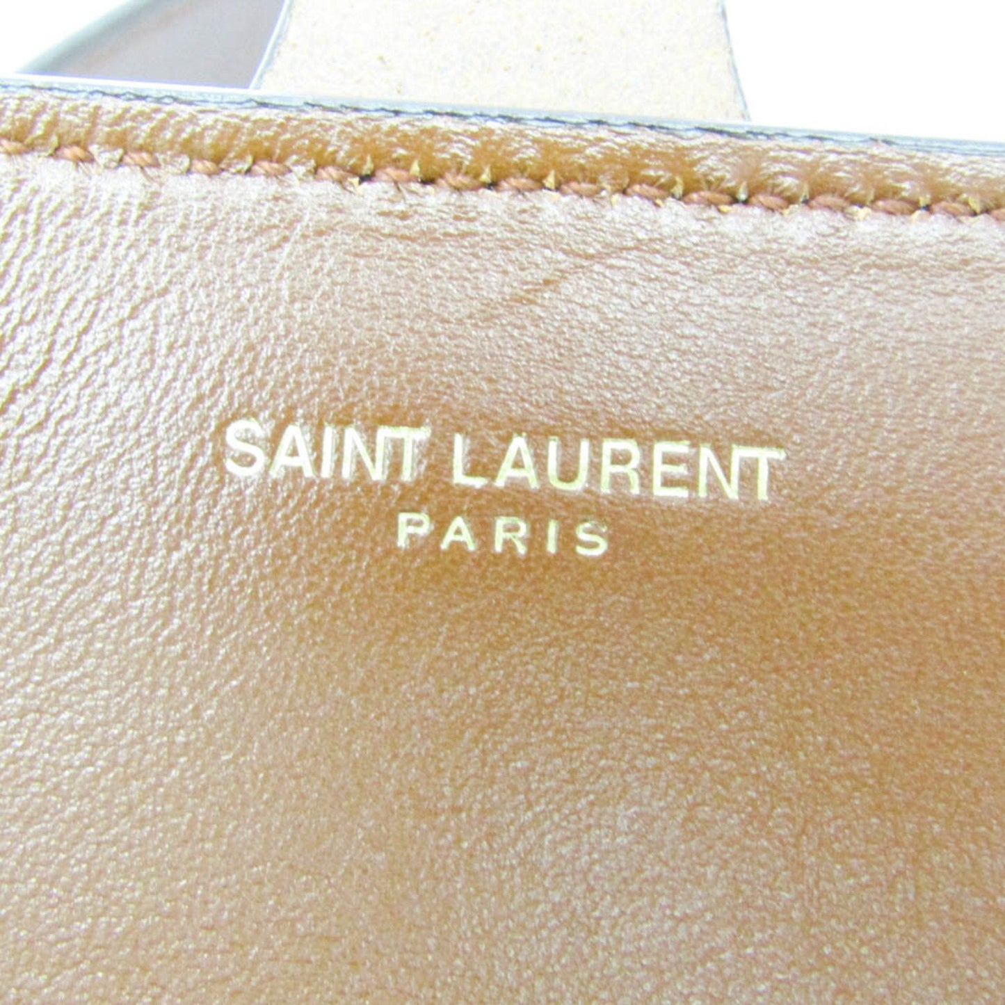 Saint Laurent Brown Leather Bag
