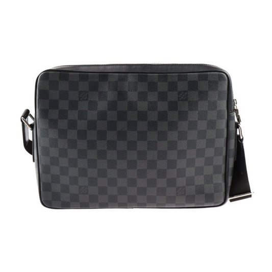 Louis Vuitton Dayton Black Canvas Bag