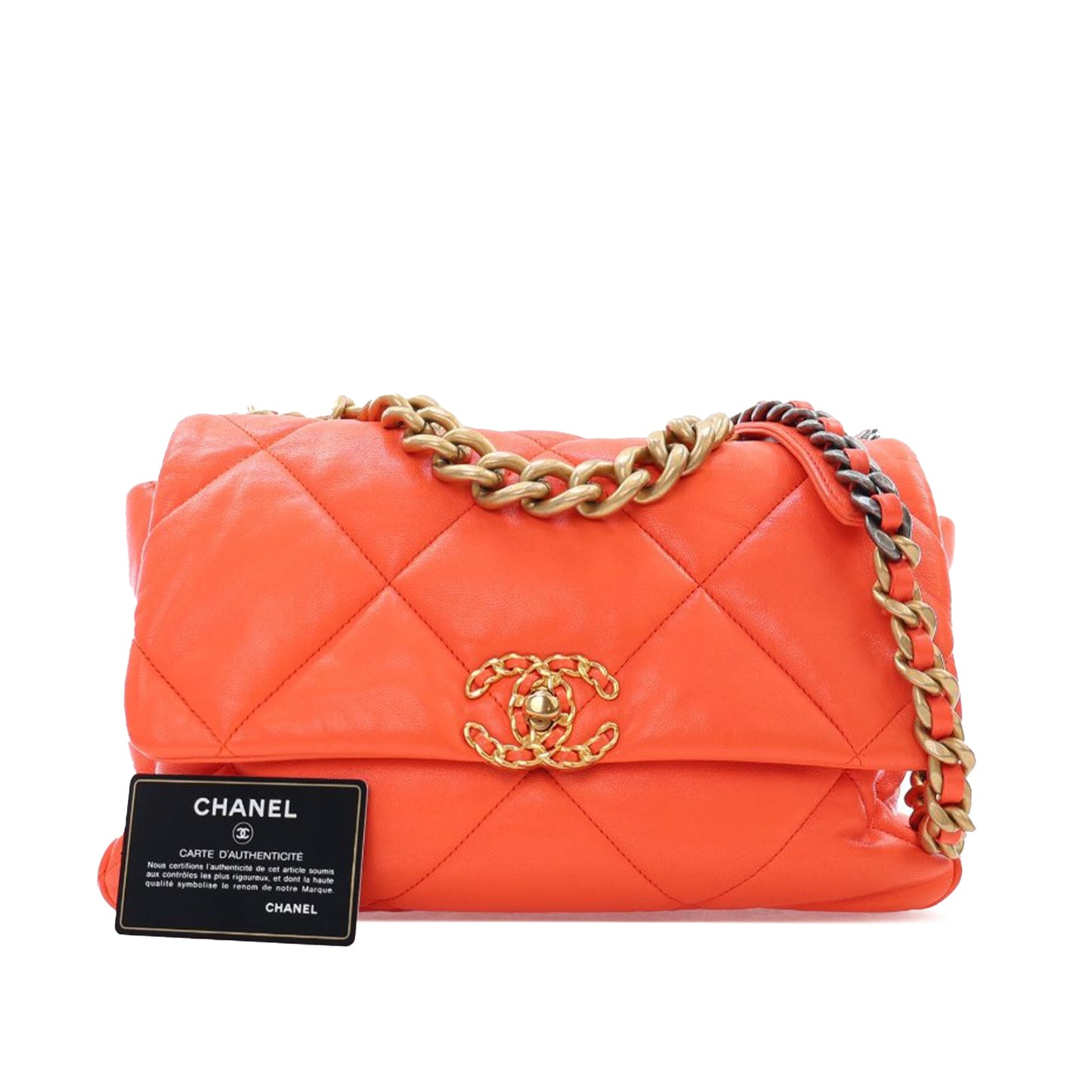 Chanel Large 19 Lambskin Flap