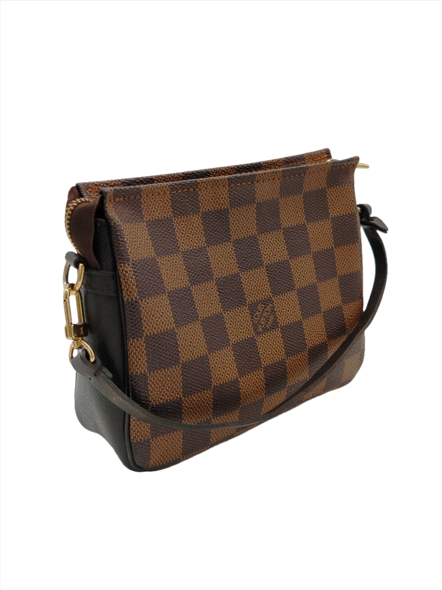 Louis Vuitton Pochette Damier Ebene Shoulder Bag - '90s