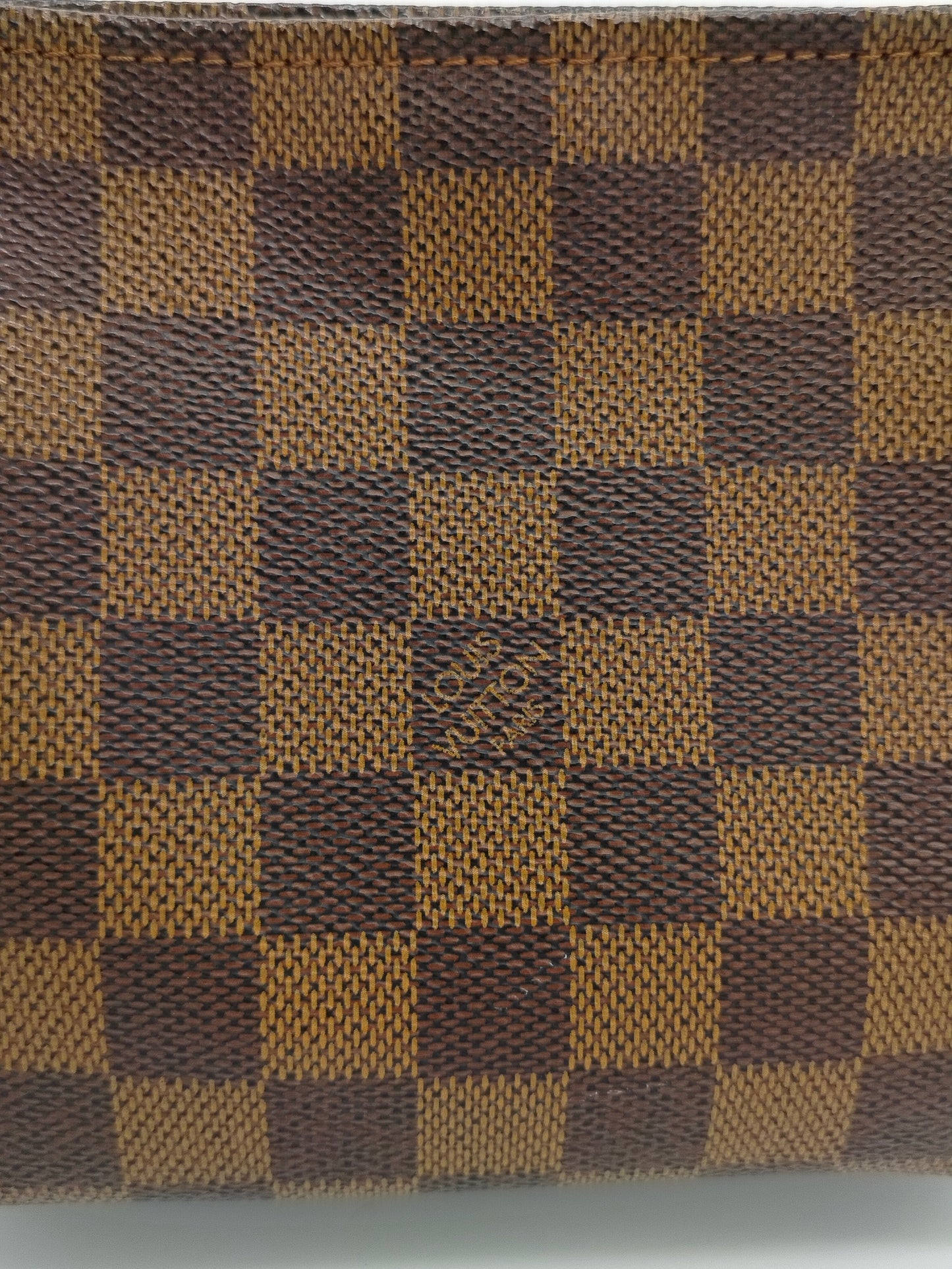 Louis Vuitton Pochette Damier Ebene Shoulder Bag - '90s