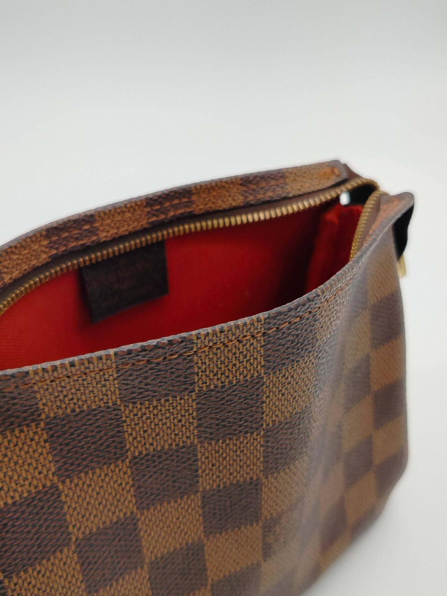 Louis Vuitton Pochette Damier Ebene Shoulder Bag - '90s