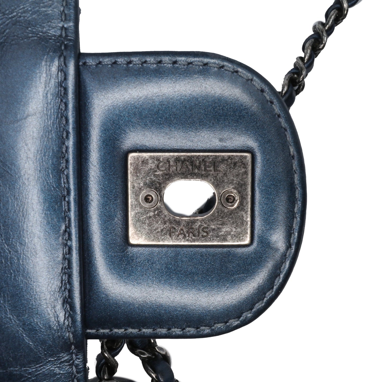 Chanel Quilted Glazed Calfskin Coco Pleats Flap