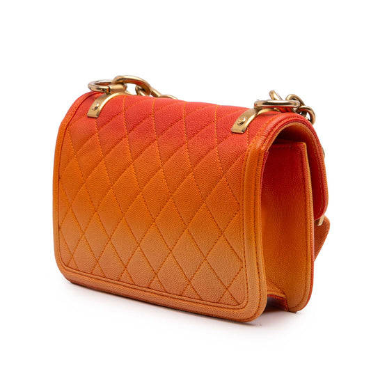 Chanel Small Quilted Caviar Sunset On The Sea Flap