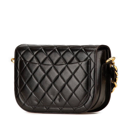 Chanel CC Quilted Lambskin Chain Flap