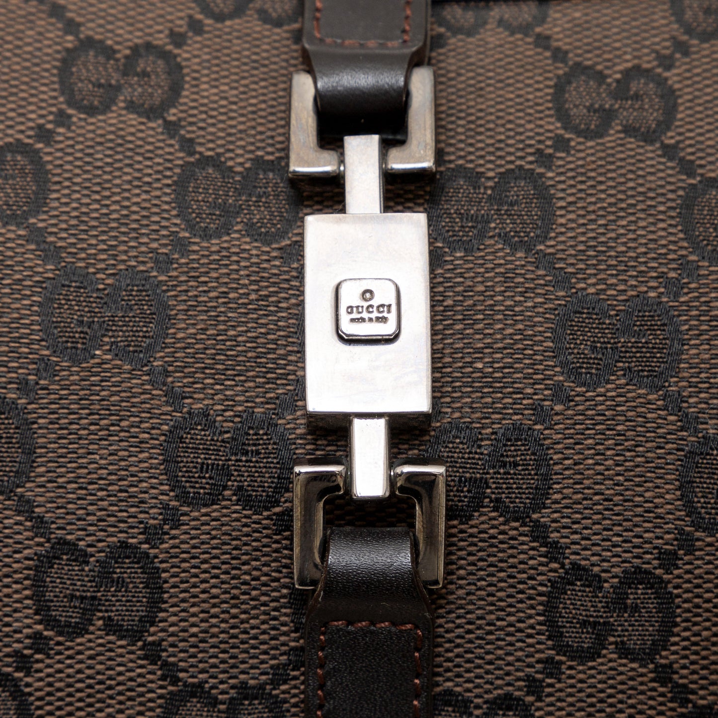 Gucci GG Canvas Jackie Bardot Bag - '00s
