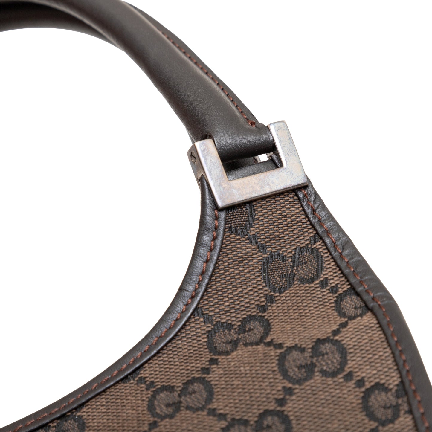 Gucci GG Canvas Jackie Bardot Bag - '00s